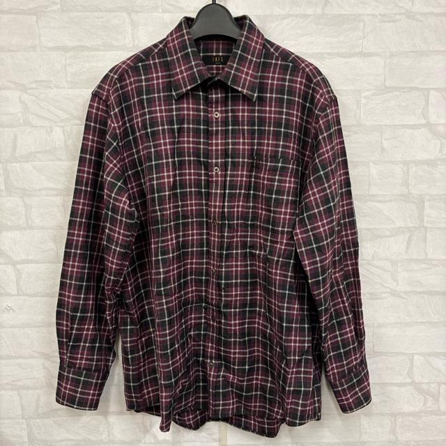 即決 DAKS ダックス 長袖シャツ チェックシャツ L < ブランド 即決 DAKS ダックス 長袖シャツ チェックシャツ L < ブランドの