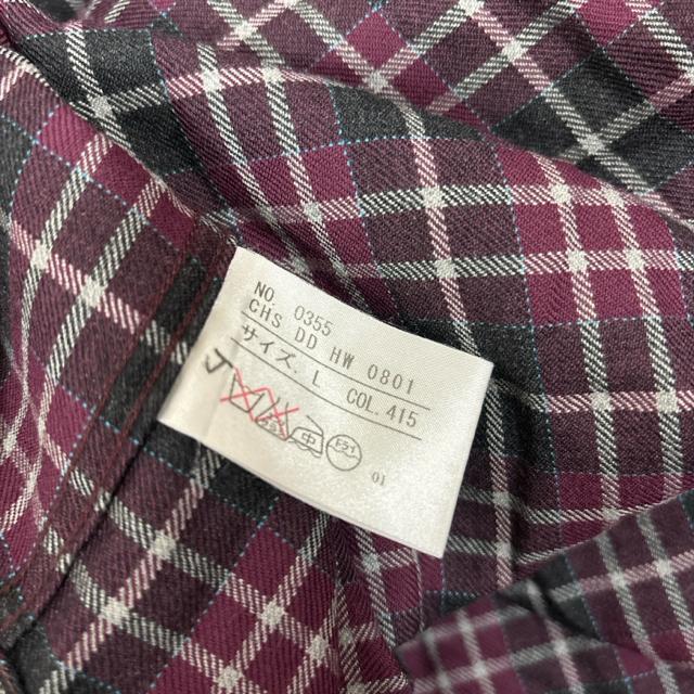 即決 DAKS ダックス 長袖シャツ チェックシャツ L < ブランド 即決 DAKS ダックス 長袖シャツ チェックシャツ L < ブランドの