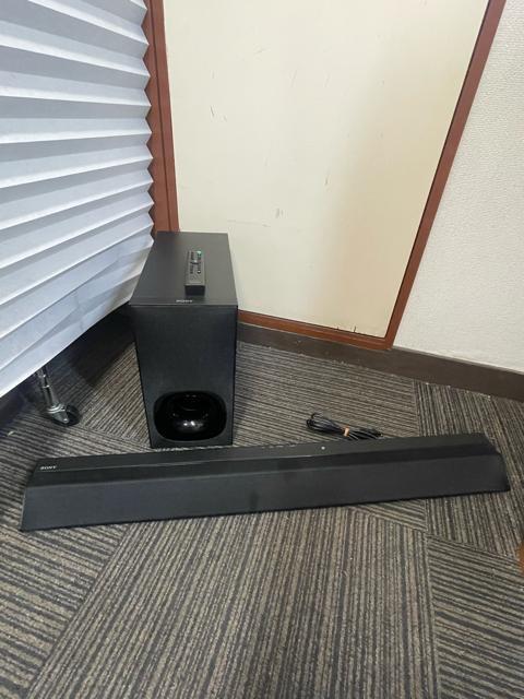 ソニー サウンドバー SA-CT380 アクティブサブウーファー SA-WCT380 < 家電/AV ソニー サウンドバー SA-CT380 アクティブサブウーファー SA-WCT380 < 家電/AVの