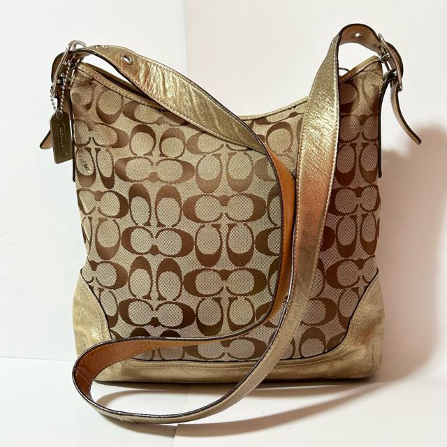 coach コーチ ショルダーバッグ 1493 ベージュ キャンバス レザー レディース < ブランド coach コーチ ショルダーバッグ 1493 ベージュ キャンバス レザー レディース < ブランドの