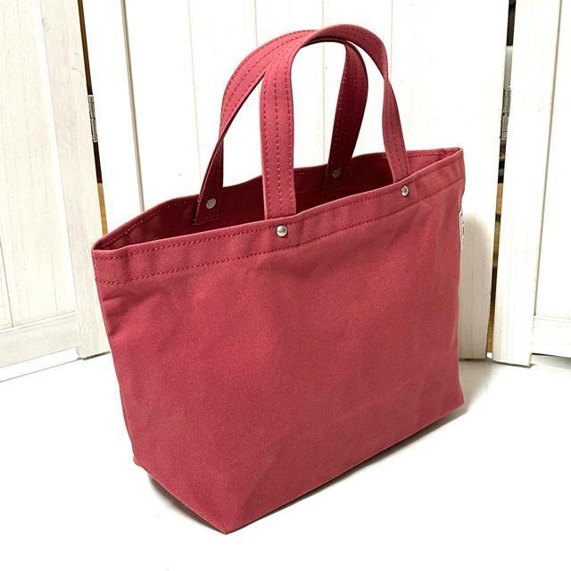 美品 一澤帆布製 赤系 トートバッグ ハンドバッグ 手提げ < ブランド 美品 一澤帆布製 赤系 トートバッグ ハンドバッグ 手提げ < ブランドの