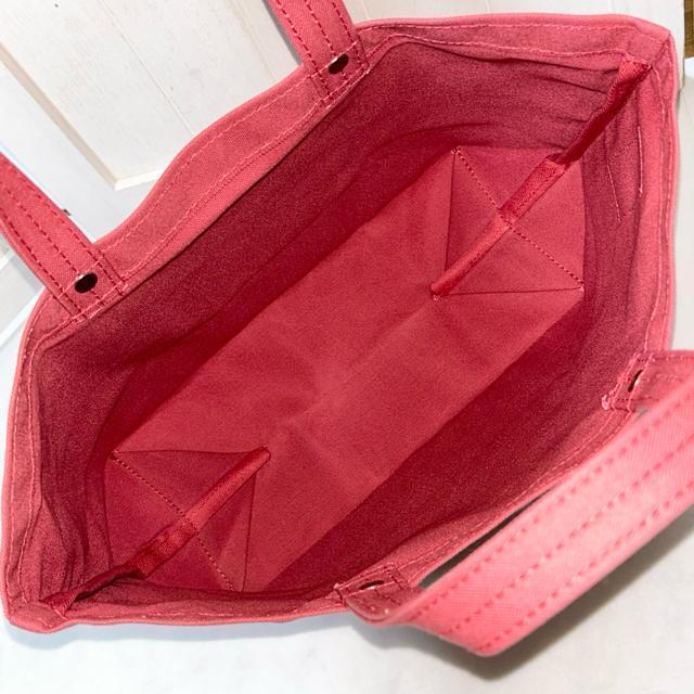 美品 一澤帆布製 赤系 トートバッグ ハンドバッグ 手提げ < ブランド 美品 一澤帆布製 赤系 トートバッグ ハンドバッグ 手提げ < ブランドの