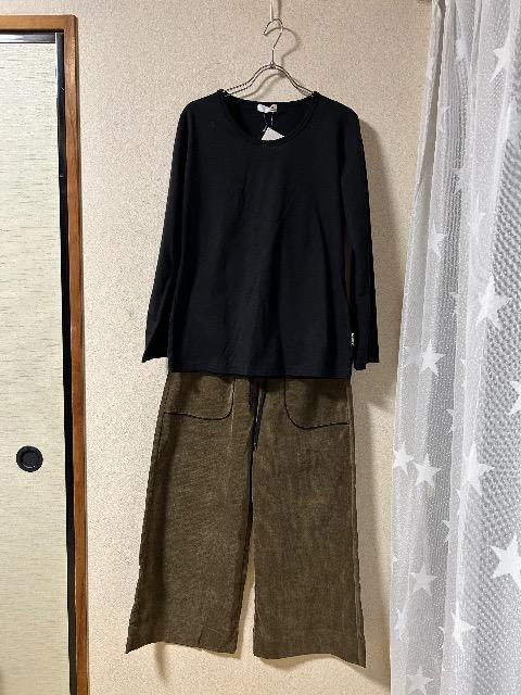 新品タグ付きle coq sportifロンT & Zelal Sportsコーデュロイリラックスパンツ < ブランド 新品タグ付きle coq sportifロンT & Zelal Sportsコーデュロイリラックスパンツ < ブランドの