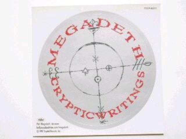 ●【MEGADETH/メガデス】アルバム《CRYPTIC WRITINGS》<初回特典付> < CD/DVD/ビデオ  ●【MEGADETH/メガデス】アルバム《CRYPTIC WRITINGS》<初回特典付> < CD/DVD/ビデオの