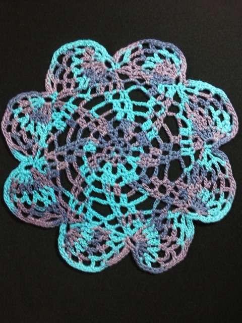 ☆レース手編みのドイリー☆ブルーミックス☆送料込☆ < ペット/手芸/園芸  ☆レース手編みのドイリー☆ブルーミックス☆送料込☆ < ペット/手芸/園芸の