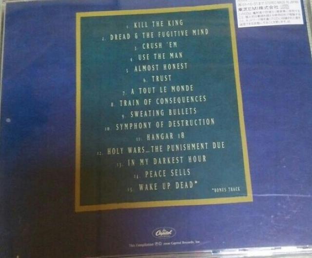 国内盤ベストCD メガデス キャピトルパニッシュメント < CD/DVD/ビデオ  国内盤ベストCD メガデス キャピトルパニッシュメント < CD/DVD/ビデオの