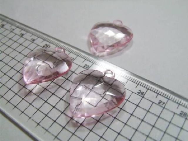 デコ電手芸25mmハートチャーム3個ピンク < ペット/手芸/園芸 デコ電手芸25mmハートチャーム3個ピンク < ペット/手芸/園芸の