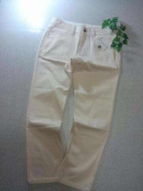 *SM 2 * 綿pu フルレングス無地パンツ M 新品 < ブランド *SM 2 * 綿pu フルレングス無地パンツ M 新品 < ブランドの