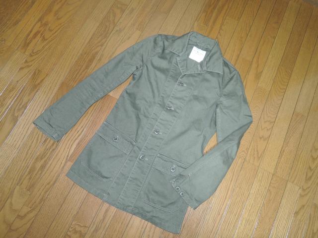 BACKBONE バックボーン ミリタリー系カバーオール S 薄手 コットン ジャケット < ブランド  BACKBONE バックボーン ミリタリー系カバーオール S 薄手 コットン ジャケット < ブランドの