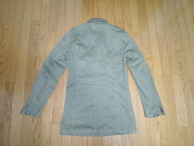 BACKBONE バックボーン ミリタリー系カバーオール S 薄手 コットン ジャケット < ブランド  BACKBONE バックボーン ミリタリー系カバーオール S 薄手 コットン ジャケット < ブランドの