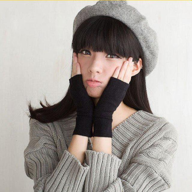 保温アームウォーマーフィンガーレス◆しっかり暖かい手袋♪グレー♪新品未使用 < 女性ファッション  保温アームウォーマーフィンガーレス◆しっかり暖かい手袋♪グレー♪新品未使用 < 女性ファッションの