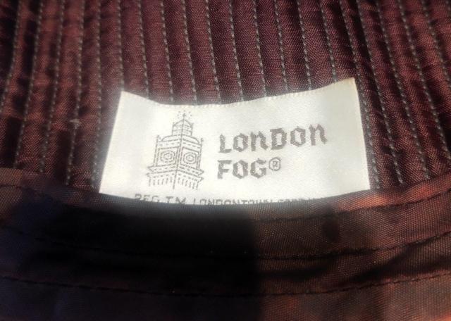 London Fog グレーウールツイード ボルサリーノハット アメリカ製 L < 男性ファッション  London Fog グレーウールツイード ボルサリーノハット アメリカ製 L < 男性ファッションの