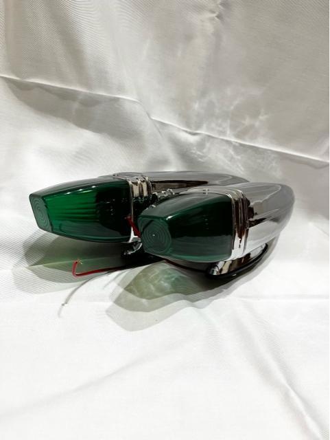 レトロ デコトラ 旧車 希少 当時物 ATS-609 フェンダーランプ 緑色  ロケットマーカー トラック野郎 ナマズマーカー < 自動車/バイク レトロ デコトラ 旧車 希少 当時物 ATS-609 フェンダーランプ 緑色  ロケットマーカー トラック野郎 ナマズマーカー < 自動車/バイク