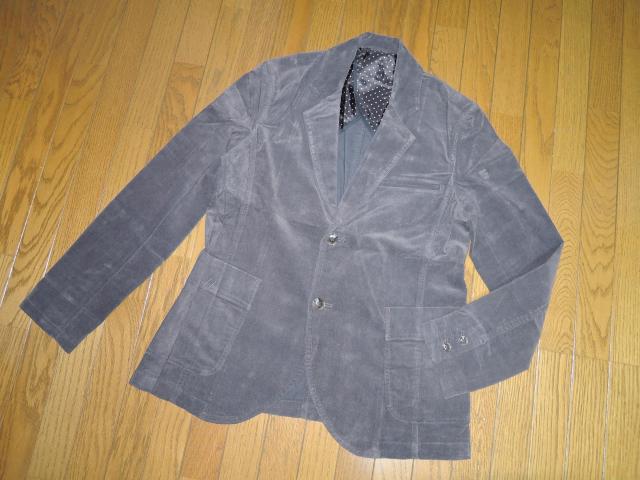 新品 SILAS サイラス コーデュロイ ジャケット M 2B テーラードジャケット 裏ドット柄 < ブランド 新品 SILAS サイラス コーデュロイ ジャケット M 2B テーラードジャケット 裏ドット柄 < ブランドの