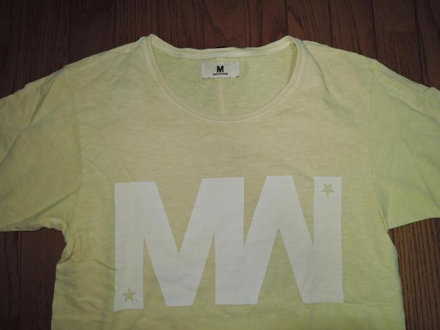 M THANK YOU FRIENDS エム × wjk ダブルジェイケイ Tシャツ S 黄色 加工TEE カットソー半袖Tシャツ < ブランド  M THANK YOU FRIENDS エム × wjk ダブルジェイケイ Tシャツ S 黄色 加工TEE カットソー半袖Tシャツ < ブランドの