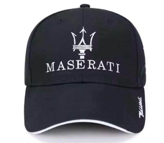 帽子/キャップ『MASERATIマセラティ 刺繍 黒/ホワイトエッジ』新品 < 男性ファッション  帽子/キャップ『MASERATIマセラティ 刺繍 黒/ホワイトエッジ』新品  < 男性ファッションの