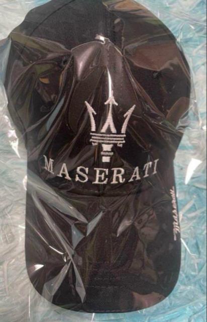 帽子/キャップ『MASERATIマセラティ 刺繍 黒/ホワイトエッジ』新品 < 男性ファッション  帽子/キャップ『MASERATIマセラティ 刺繍 黒/ホワイトエッジ』新品 < 男性ファッションの