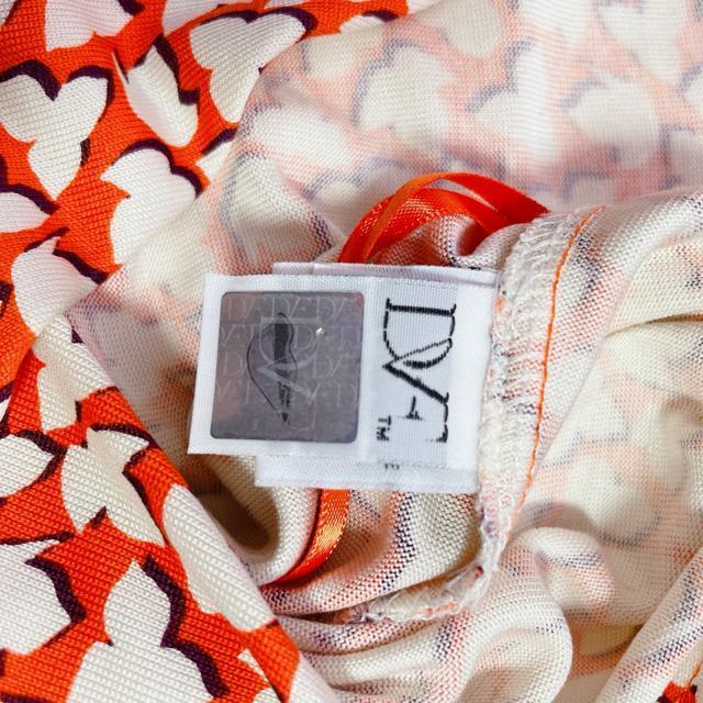 美品 ダイアンフォンファステンバーグ 総柄 七分袖 ラップワンピース セレブ < 女性ファッション  美品 ダイアンフォンファステンバーグ 総柄 七分袖 ラップワンピース セレブ < 女性ファッションの