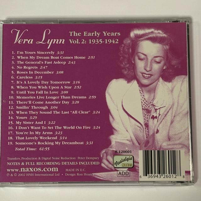 Vera Lynn / The Early Years, Vol. 2  CD/DVD/rfI 