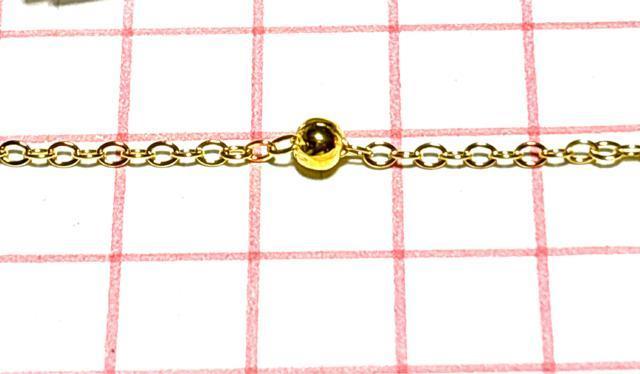 C013 �l�b�N���X�p�@�S�[���h�ʁi3.8�~���j�t�����F�`�F�[���@��45�Z���`�@������1.7�~�� �� �y�b�g/��|/���|�� 