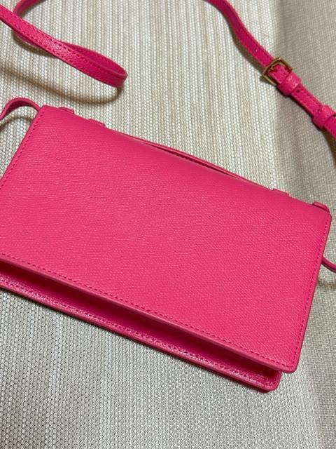 FURLA �s���N ���U�[ �V�����_�[�o�b�O �N���X�{�f�B �� �u�����h�� 