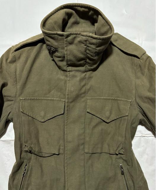 ATTACHMENT アタッチメント 定価5万円程 ミリタリー ジャケット riri製ZIP ドメス セレクト 春 アウター 古着 < ブランド ATTACHMENT アタッチメント 定価5万円程 ミリタリー ジャケット riri製ZIP ドメス セレクト 春 アウター 古着 < ブランドの