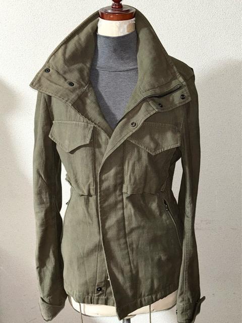 ATTACHMENT アタッチメント 定価5万円程 ミリタリー ジャケット riri製ZIP ドメス セレクト 春 アウター 古着 < ブランド ATTACHMENT アタッチメント 定価5万円程 ミリタリー ジャケット riri製ZIP ドメス セレクト 春 アウター 古着 < ブランドの