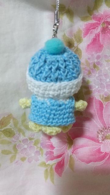 ひよちゃん*編みぐるみストラップ(水色) < ペット/手芸/園芸 ひよちゃん*編みぐるみストラップ(水色) < ペット/手芸/園芸の