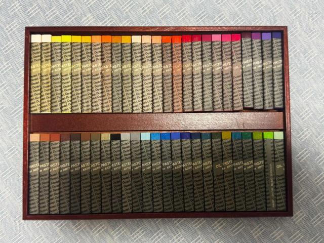 Pentel ���Ɨp�����p�X�e�� 49�F50�{ �ؔ��� ��2�{ ��� OIL PASTEL for ARTIST PTA2-50  �� �C���e���A/���C�t�� 