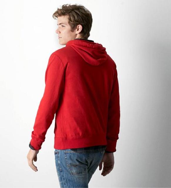 【American Eagle】アメリカンイーグル シグネチャーポップオーバーフーディー XXL/バーシティレッド < ブランド  【American Eagle】アメリカンイーグル シグネチャーポップオーバーフーディー XXL/バーシティレッド < ブランドの