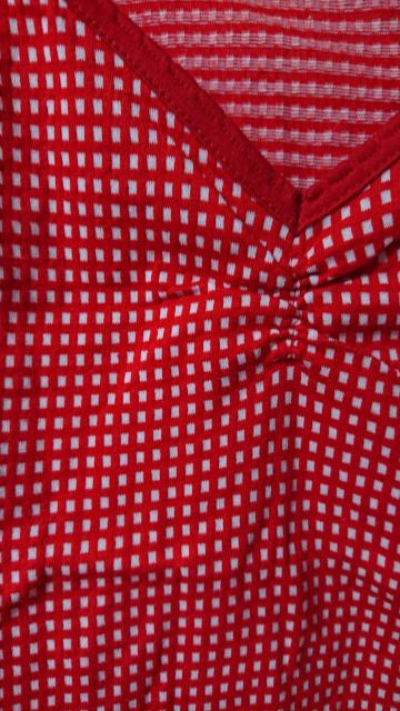 イトキン ofuon 赤 ギンガムチェック キャミソ―ル M〜L < 女性ファッション イトキン ofuon 赤 ギンガムチェック キャミソ―ル M〜L < 女性ファッションの