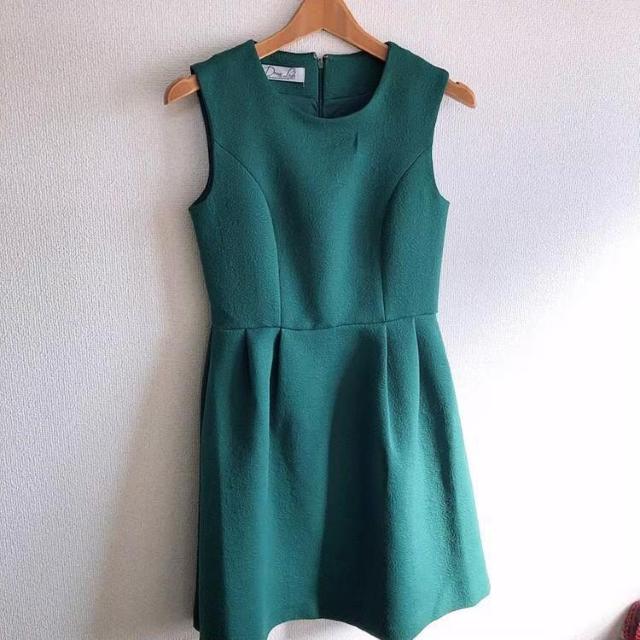 ◆フォーマルワンピ◆結婚式/二次会パーティ★グリーン*平子理沙/坂本礼美着用 < 女性ファッション  ◆フォーマルワンピ◆結婚式/二次会パーティ★グリーン*平子理沙/坂本礼美着用 < 女性ファッションの