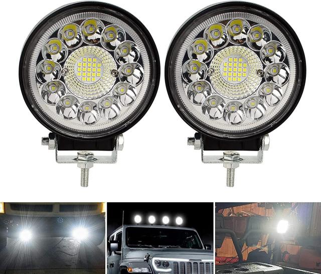[NCg 99W LED Ɠ 4C` ی^ 6000K 7920LM 12V-24VΉ 2Zbg  /oCN