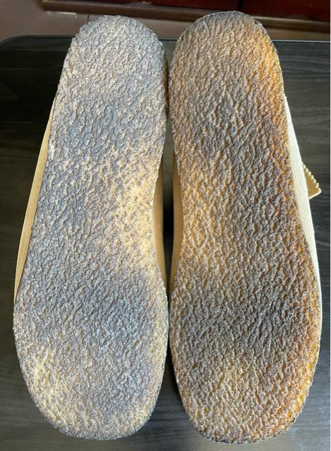 Clarks クラークス ワラビーブーツ メンズ カジュアル WALLABEE BOOT 35405 10M スエード サンド色 < ブランド  Clarks クラークス ワラビーブーツ メンズ カジュアル WALLABEE BOOT 35405 10M スエード サンド色 < ブランドの