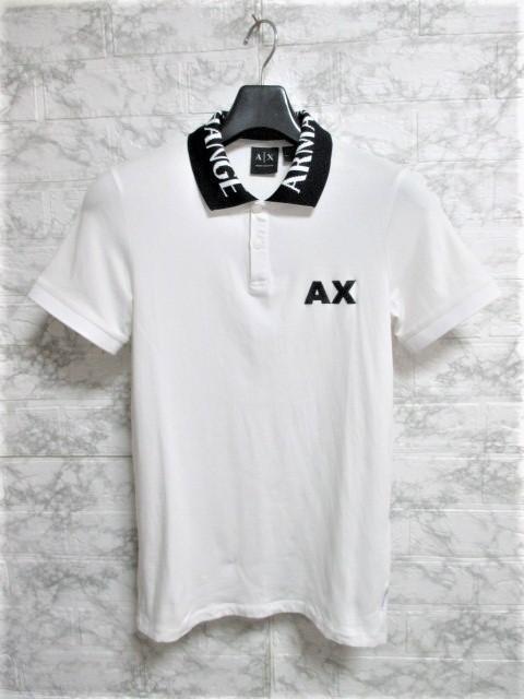 ☆ARMANI EXCHANGE アルマーニ エクスチェンジ ロゴ プリント ポロシャツ/半袖/メンズ/M < ブランド ☆ARMANI EXCHANGE アルマーニ エクスチェンジ ロゴ プリント ポロシャツ/半袖/メンズ/M < ブランドの