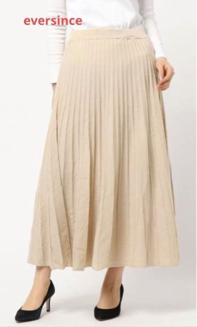 新品 タグ付き eversince ニットプリーツスカート < 女性ファッション  新品 タグ付き eversince ニットプリーツスカート  < 女性ファッションの