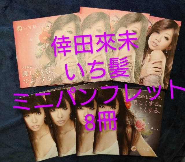 倖田來未 いち髪 ミニパンフレット 8冊 < タレントグッズ 倖田來未 いち髪 ミニパンフレット 8冊 < タレントグッズの