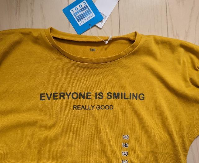 140★吸汗速乾★接触冷感★袖口タック半袖Tシャツ★送料無料 < キッズ/ベビー  140★吸汗速乾★接触冷感★袖口タック半袖Tシャツ★送料無料 < キッズ/ベビーの