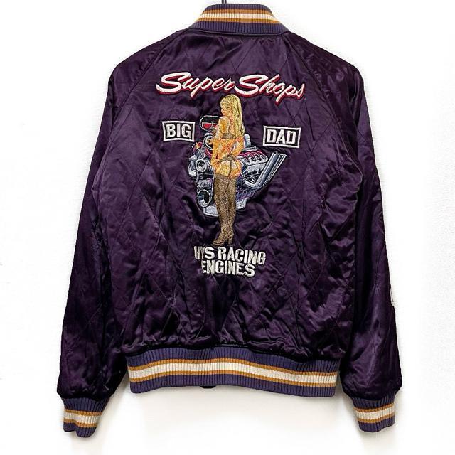 ヒステリックグラマー 超希少 90's 刺繍 リバーシブル スタジャン < 女性ファッション ヒステリックグラマー 超希少 90's 刺繍 リバーシブル スタジャン < 女性ファッションの