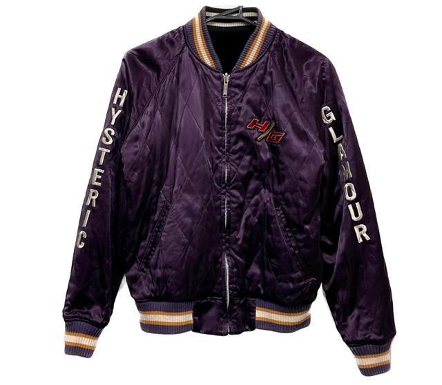 ヒステリックグラマー 超希少 90's 刺繍 リバーシブル スタジャン < 女性ファッション ヒステリックグラマー 超希少 90's 刺繍 リバーシブル スタジャン < 女性ファッションの
