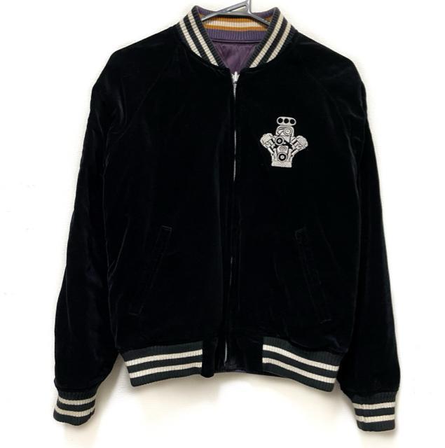 ヒステリックグラマー 超希少 90's 刺繍 リバーシブル スタジャン < 女性ファッション ヒステリックグラマー 超希少 90's 刺繍 リバーシブル スタジャン < 女性ファッションの