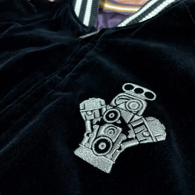 ヒステリックグラマー 超希少 90's 刺繍 リバーシブル スタジャン < 女性ファッション ヒステリックグラマー 超希少 90's 刺繍 リバーシブル スタジャン < 女性ファッションの