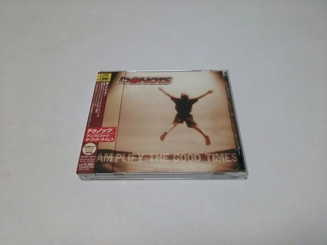 【送無】ドゥノッツ Donots★アンプリファイ・ザ・グッド・タイムス国内盤(廃盤/美品)日本盤のみボーナス・トラック2曲収録 < CD/DVD/ビデオ  【送無】ドゥノッツ Donots★アンプリファイ・ザ・グッド・タイムス国内盤(廃盤/美品)日本盤のみボーナス・トラック2曲収録  < CD/DVD/ビデオの