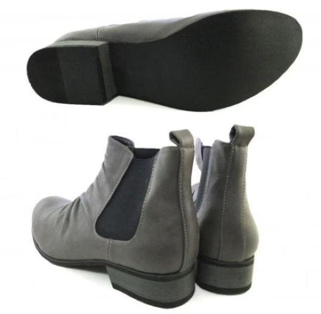 1円~C889新品Dedesドレープサイドゴアブーツ26aGRAY♂ < 男性ファッション 1円~C889新品Dedesドレープサイドゴアブーツ26aGRAY♂ < 男性ファッションの