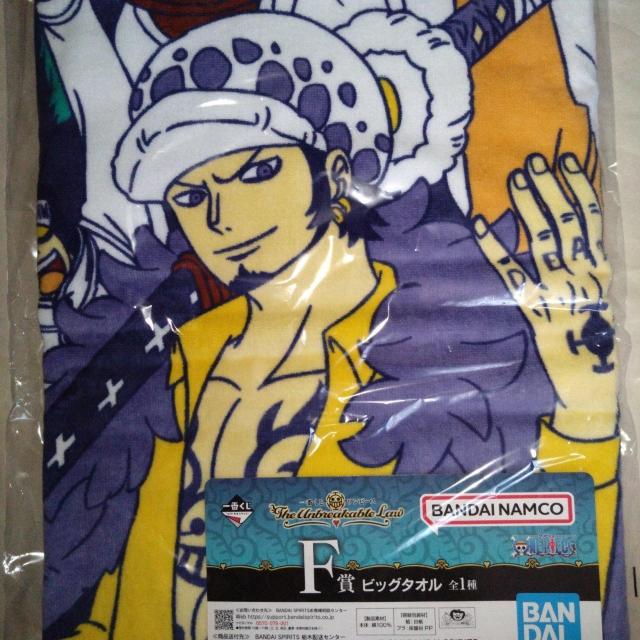 ビッグタオル 一番くじThe Unbreakable Law ワンピース < アニメ/コミック/キャラクター  ビッグタオル 一番くじThe Unbreakable Law ワンピース  < アニメ/コミック/キャラクターの