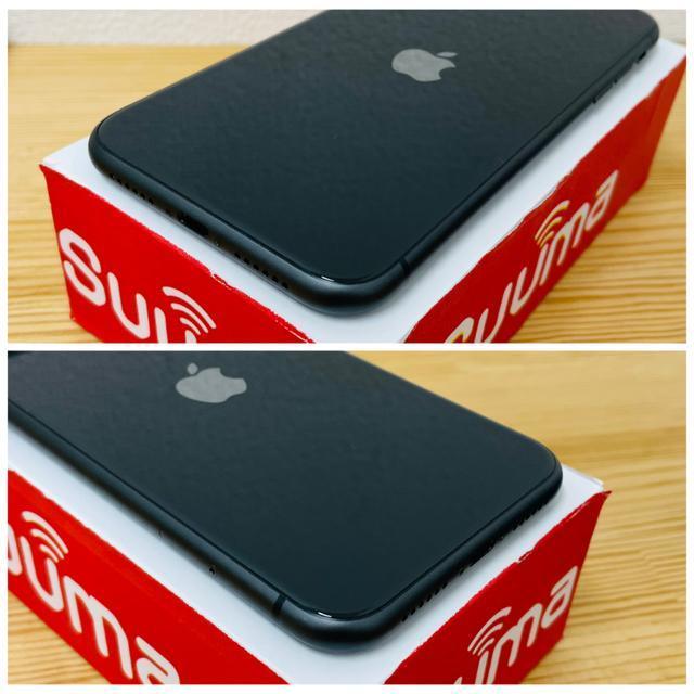 B 100% iPhone 11 64 GB SIMt[ ubN {  Ɠd/AV 