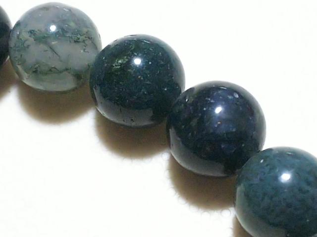 天然石★モスアゲート ラウンド8mm 半連 < 女性アクセサリー/時計  天然石★モスアゲート ラウンド8mm 半連 < 女性アクセサリー/時計の