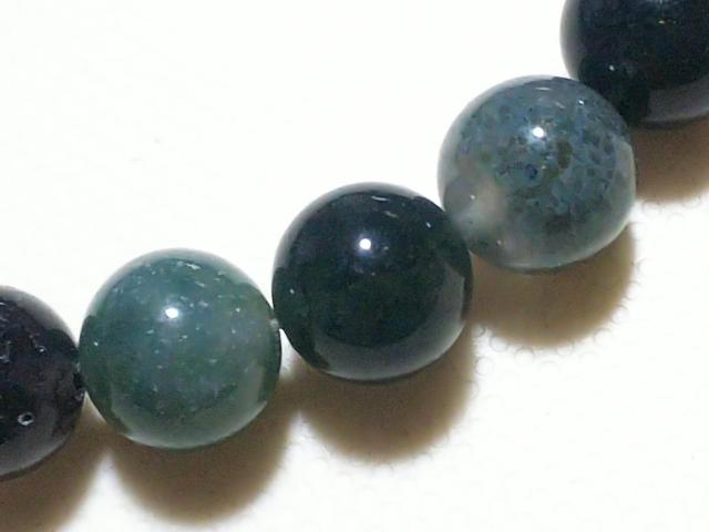 天然石★モスアゲート ラウンド8mm 半連 < 女性アクセサリー/時計  天然石★モスアゲート ラウンド8mm 半連 < 女性アクセサリー/時計の
