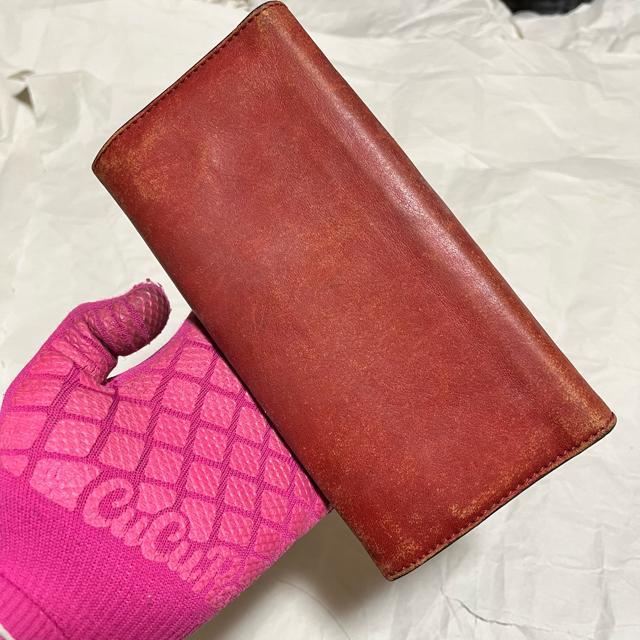 【Chloe / クロエ】 レザー / 二つ折り 長財布 / えんじ色 < ブランド 【Chloe / クロエ】 レザー / 二つ折り 長財布 / えんじ色 < ブランドの