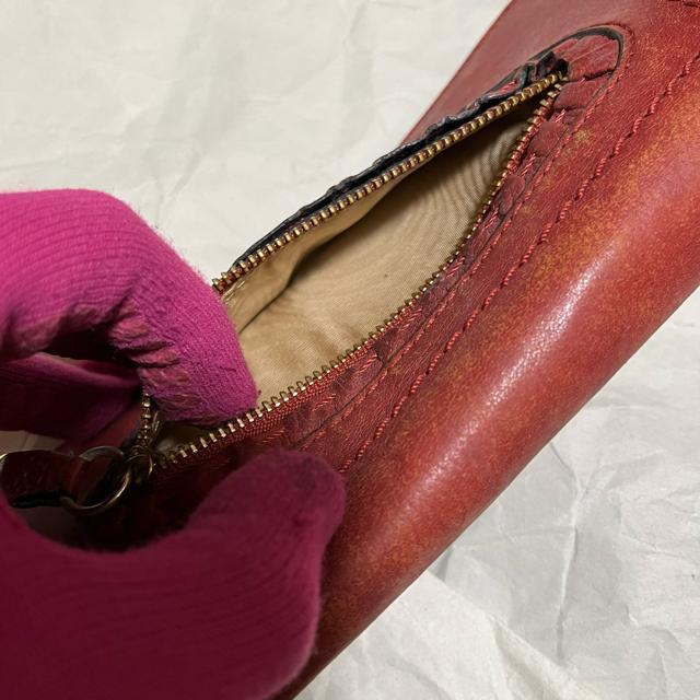 【Chloe / クロエ】 レザー / 二つ折り 長財布 / えんじ色 < ブランド 【Chloe / クロエ】 レザー / 二つ折り 長財布 / えんじ色 < ブランドの